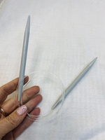 Спицы круговые на леске 80см Пони №8