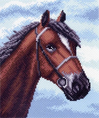 "Победительница"-1491 канва с рисунком