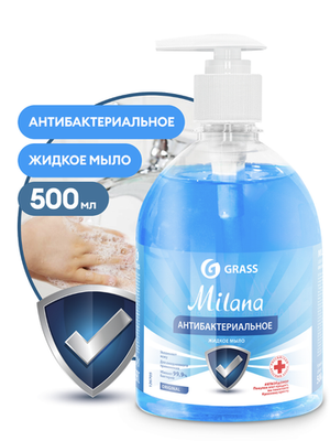 GraSS "Milana" Жидкое мыло антибактериальное Original 500 мл
