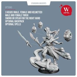 Миниатюра Warchanter Xothiel, The Star Rider