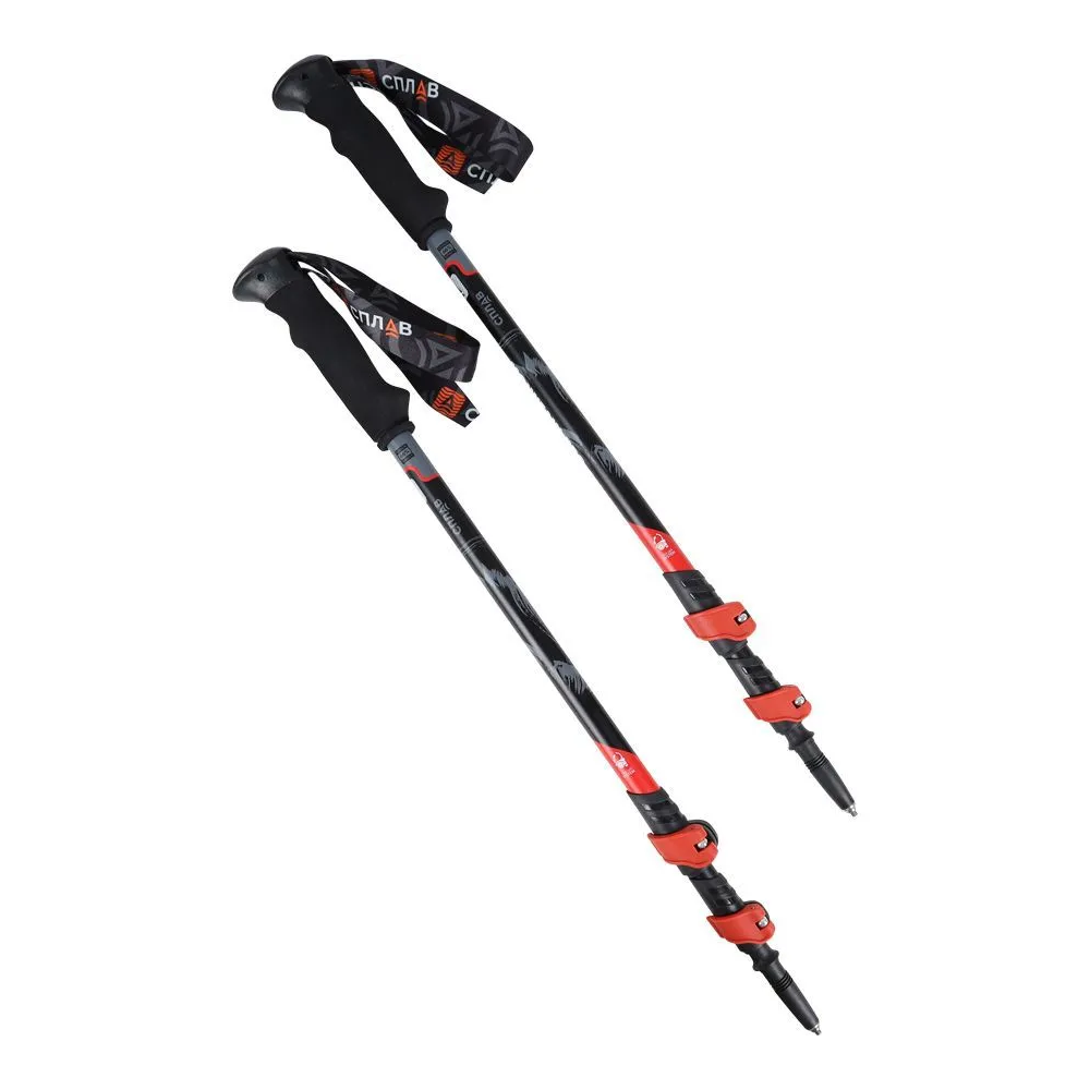 Треккинговые палки Сплав Mountain Pro Carbon 2 шт
