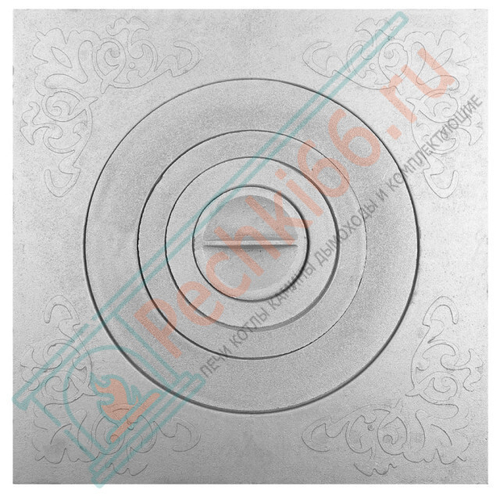 Плита чугунная П1-5, под казан от 8 до 10 л (512х512х20) (Рубцовск) в Кирове