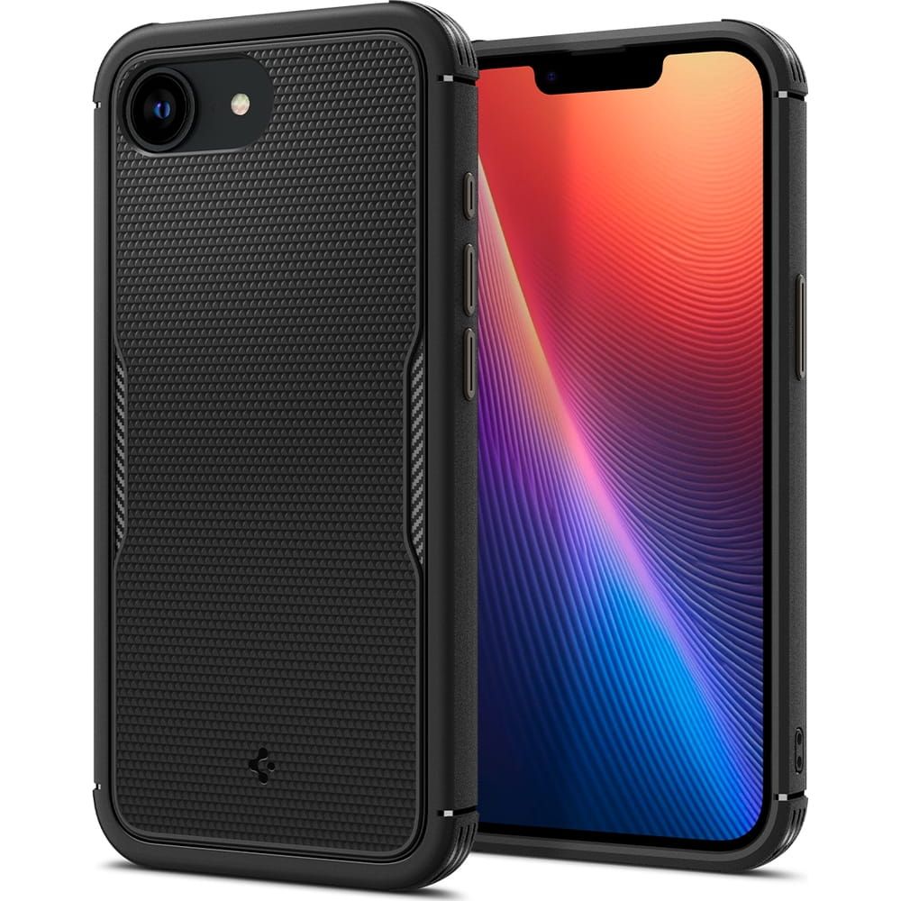 Чехол Spigen Core Armor Mag для Magsafe для iPhone 16e, MATTE BLACK