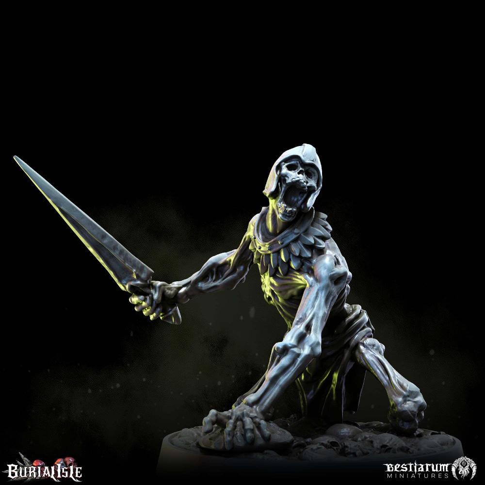 Погребальный остров Burial Isle 32mm Миниатюры