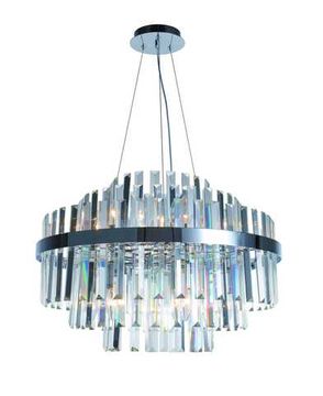 5740R/12A CHROME+CLEAR (1) Люстра NW