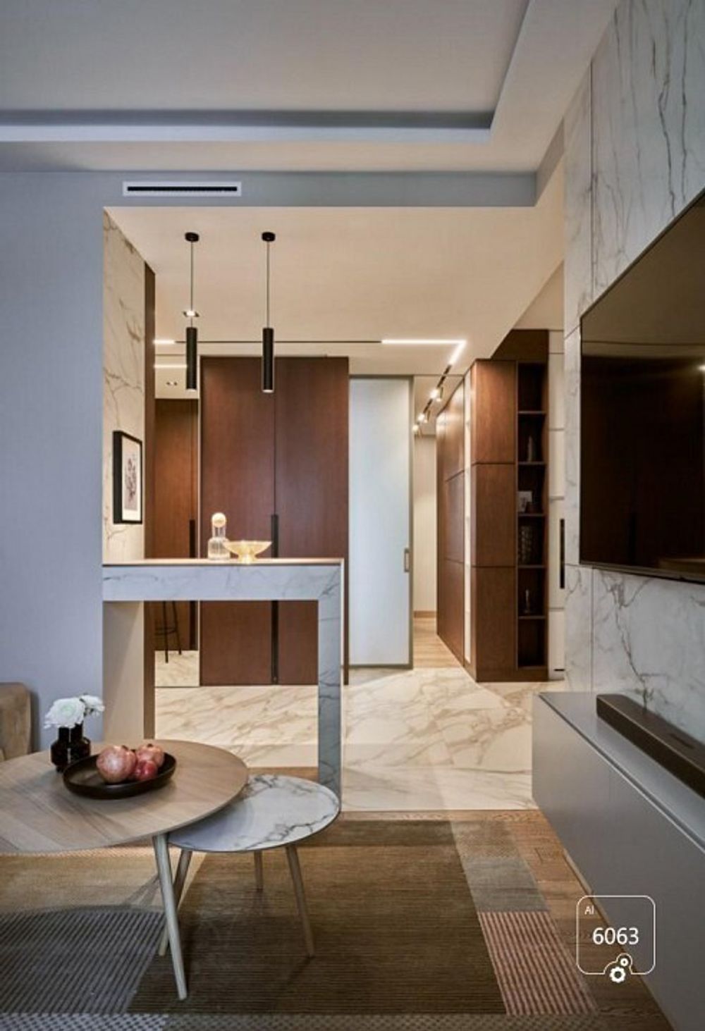 Встраиваемый светильник 6063 TrackLine Fold Angle 0625205