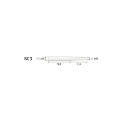 Эндоканальный стекловолоконный штифт IKS-B03-V
