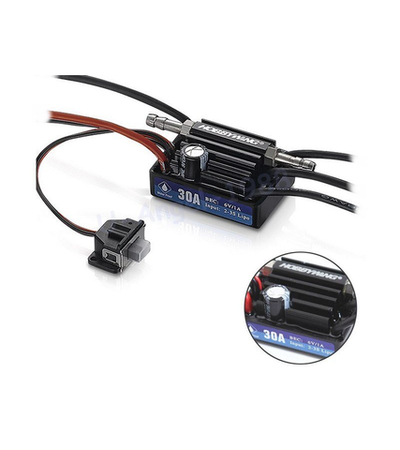 Бесколлекторный регулятор Hobbywing Seaking-30A-V3 (30A-180A, Boat) влагозащищённый