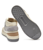 Кожаные кроссовки CALVIN KLEIN JEANS - экрю(YM0YM01109)