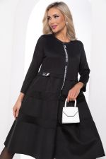 Платье Земфира (черное) П11440 LT Collection
