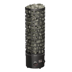 SAWO Электрическая печь Aries напольная, с пультом, 7,5 кВт, черная, артикул ARI3-75NB-BL-P-C