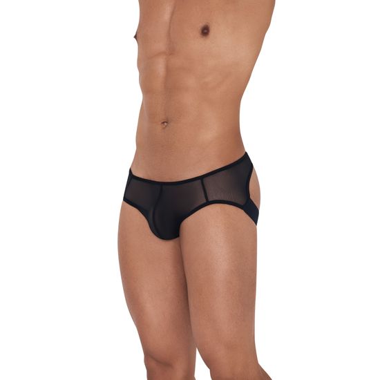 Мужские трусы джоки черные Clever DEMON JOCKSTRAP 122811