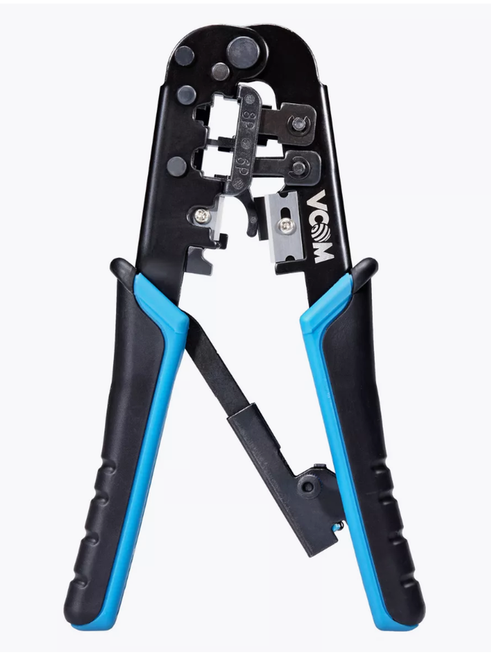 Обжимные клещи VCOM для разъемов RJ45, RJ12, RJ11, 6p6c,8p8c NT082