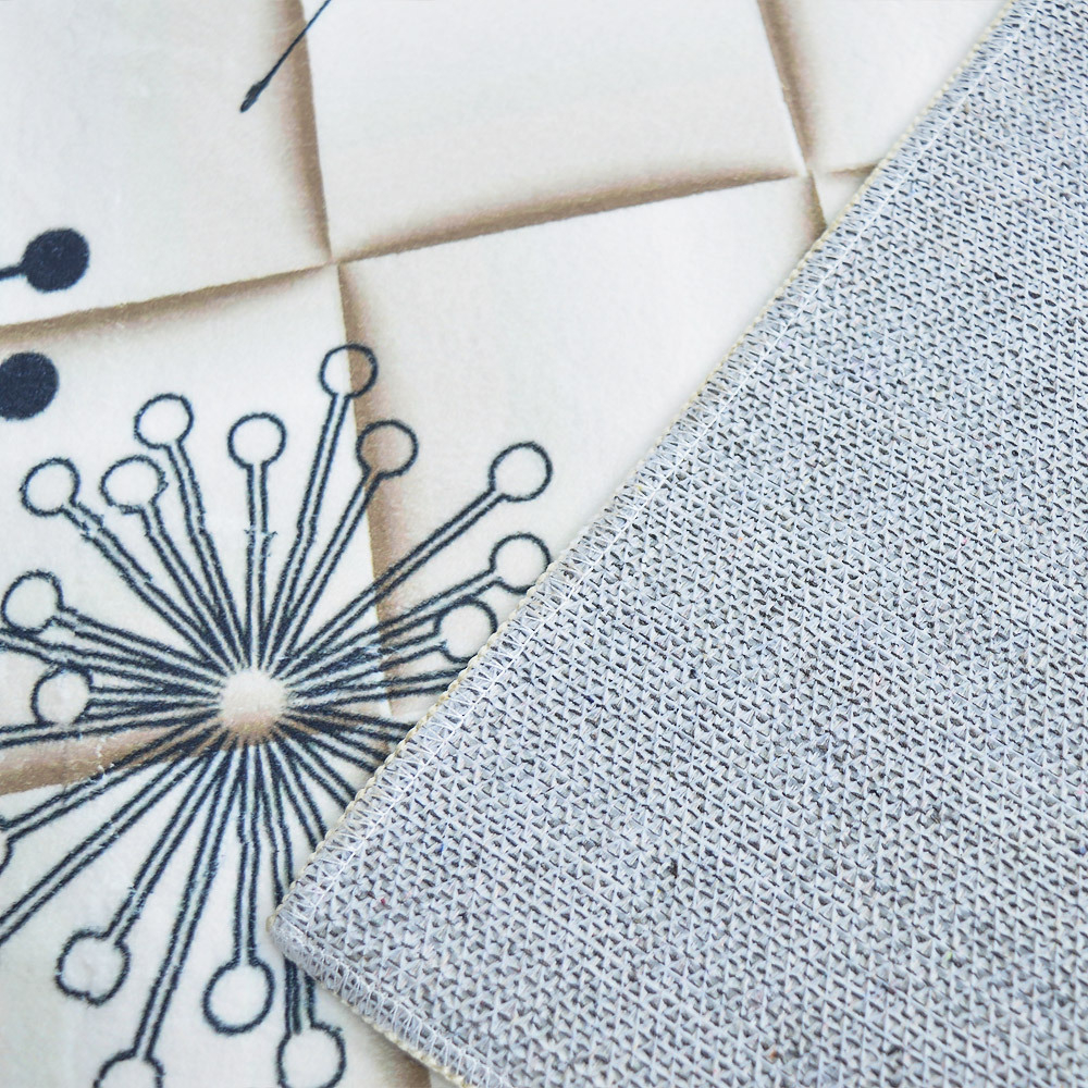 Коврик 60*90см, полиэстер/резина, BZ-ZZR69