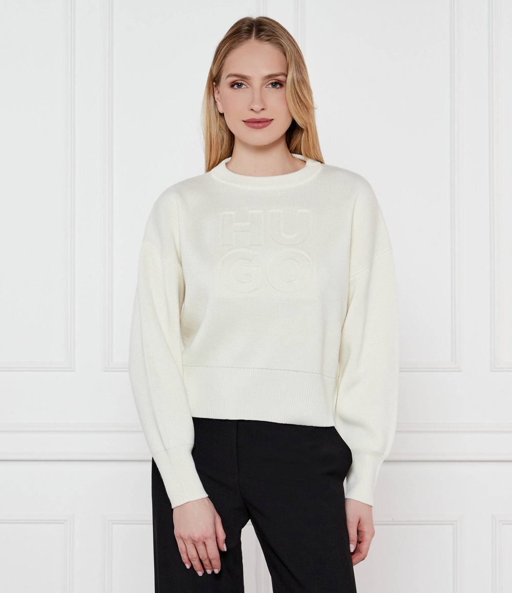 Свитер Sisminye HUGO - кремовый(50532140)