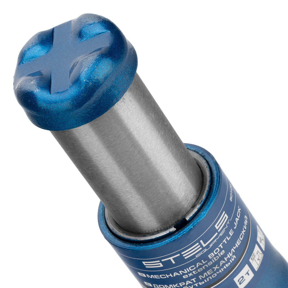 Домкрат механический бутылочный, 2 т, h подъема 210-495 мм, домкрат, ручка Stels