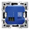 Выключатель встраиваемый VOLTUM S70 карточный 16А, (графит) vls010707