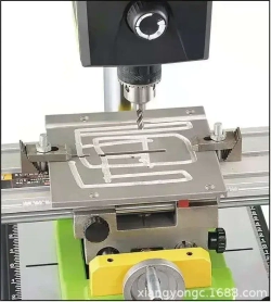 Станок сверлильный настольный BG-518801 для широкого спектра материалов, 200-2500 об/мин, 800 Вт, трехкулачковый патрон, стационарная дрель