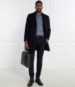 Рубашка H-HANK-kent BOSS BLACK - голубой(50510204)