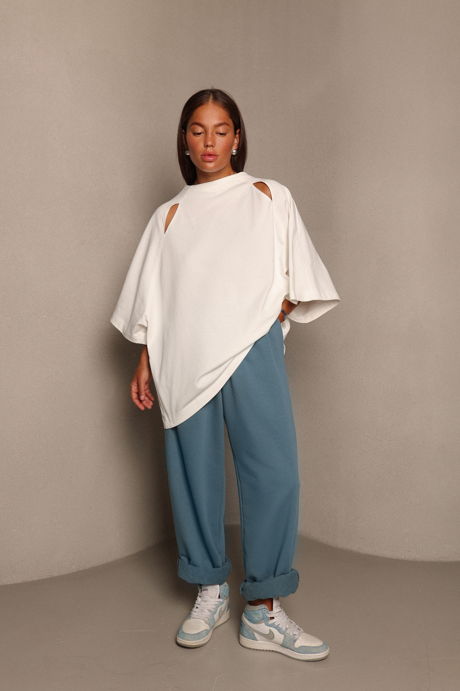 Брюки из футера