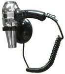 Фен настенный 1800 W нерж. сталь HOTEL LINE 02057.B глянцевый