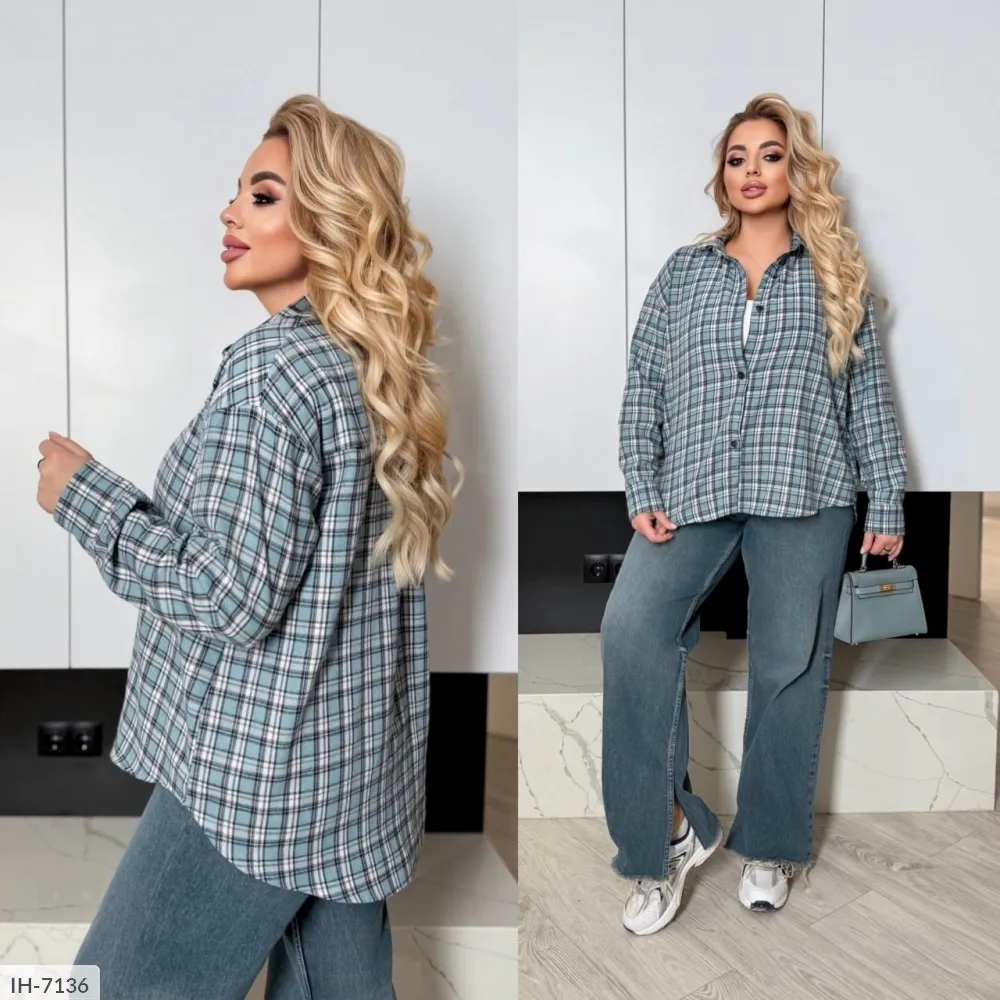 Рубашка IH-7126 Фабрика Моды