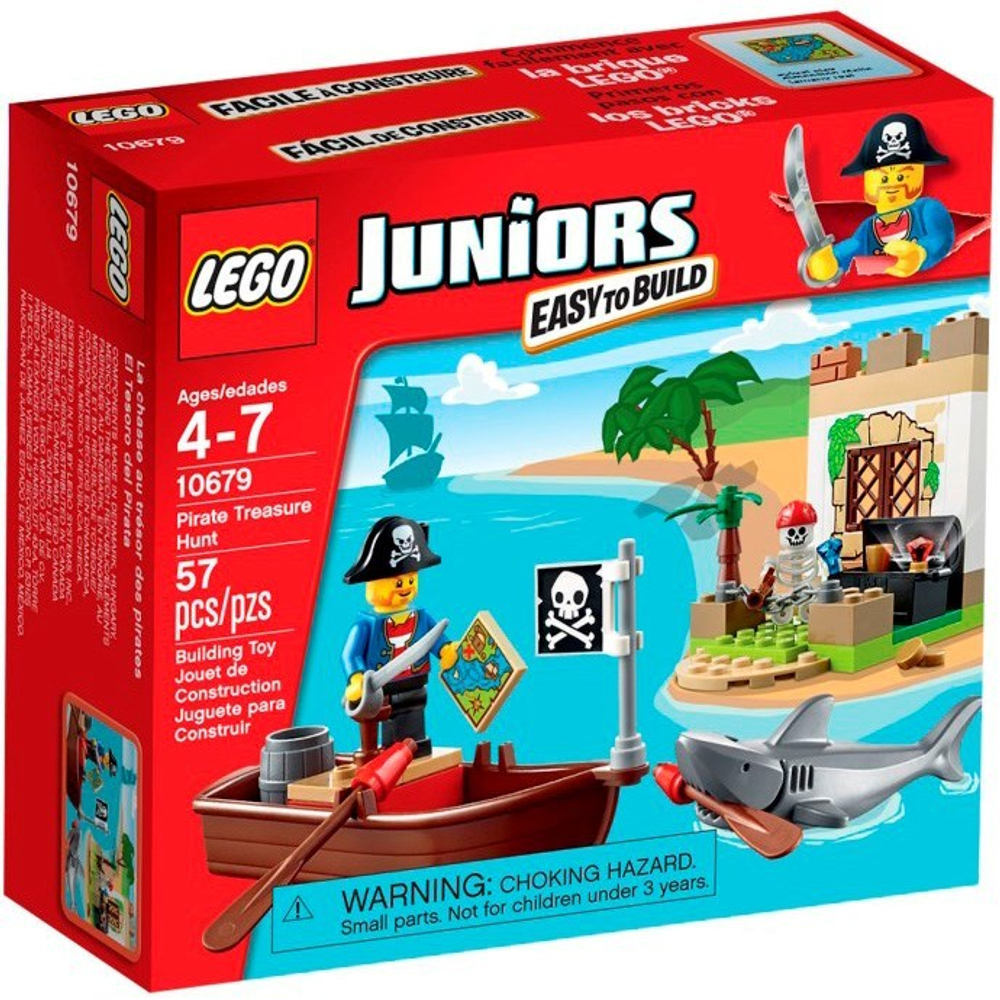 LEGO Juniors: Охота за сокровищами 10679 — Pirate Treasure Hunt — Лего Джуниорс Подростки