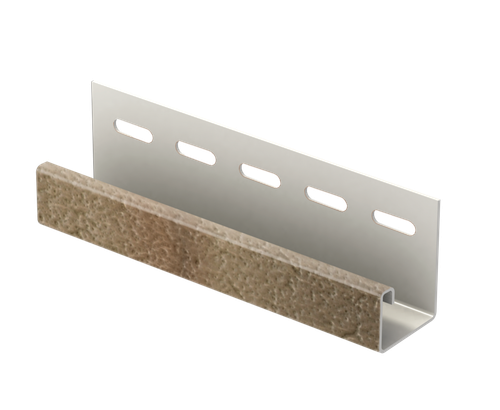 Джей профиль Ю-пласт Стоун-Хаус S-Lock Клинкер Нордик Песок 3,05м