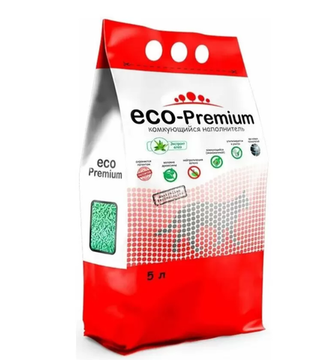 Эко Премиум комкующийся древесный наполнитель с экстрактом Алоэ