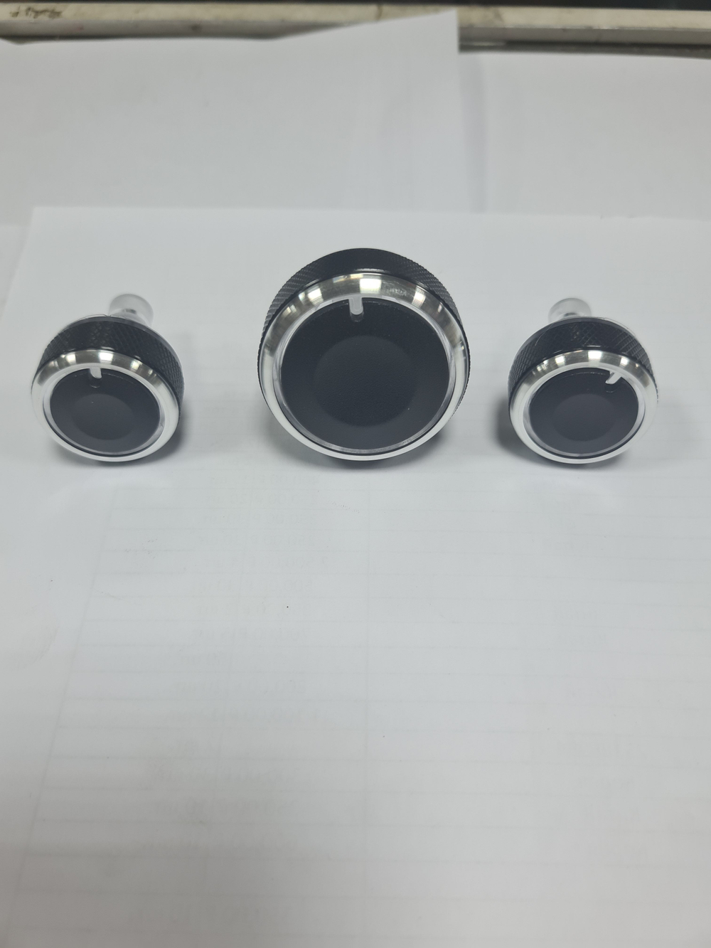 Крутилки печки на Лачетти черные