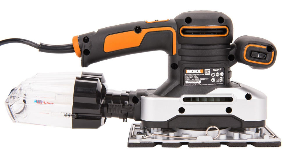 Виброшлифмашина сетевая WORX WX642.1