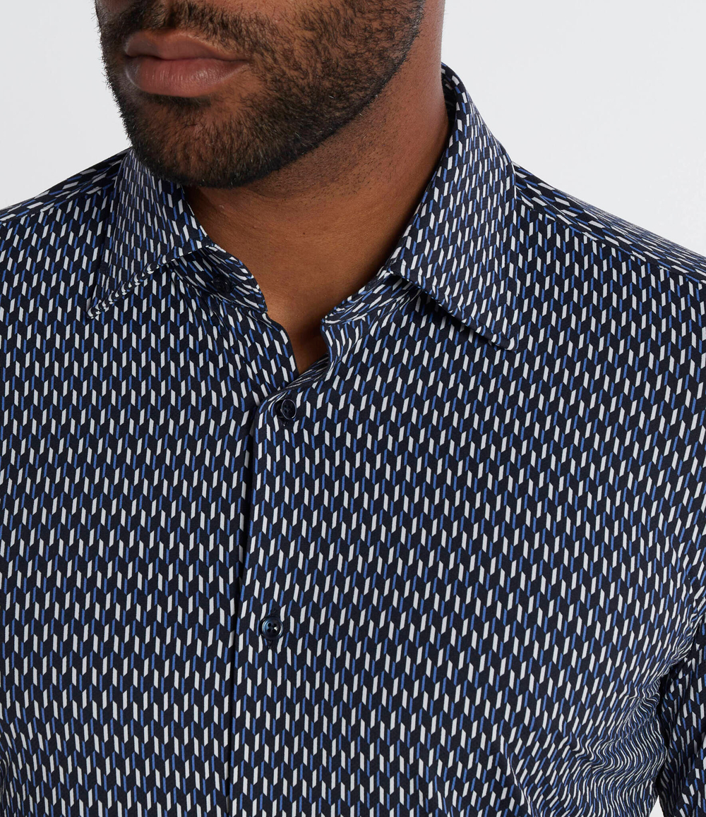 Рубашка P-HANK BOSS BLACK - темно-синий(50508788)