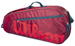 Теннисная сумка Wilson Junior 3 PK Racket Bag - Red