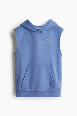 H&M Move x Zlatan Спортивная толстовка без рукавов с капюшоном, синий