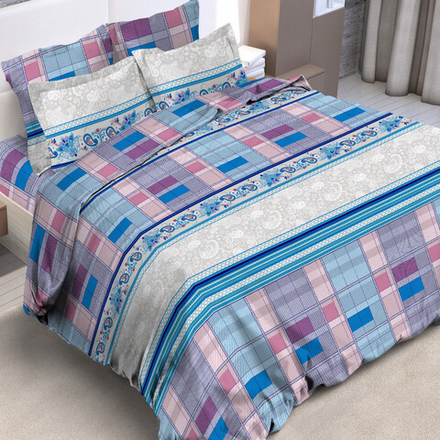 Комплект постельного белья "ВЛ. CУЛТАН (7793)", бязь, 100% хлопок, Россия.