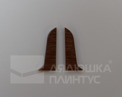 Заглушка для плинтуса ПВХ 58мм 2шт/уп 5816