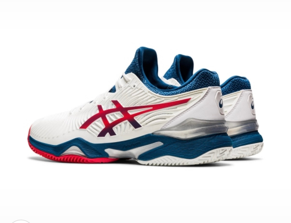 ASICS, COURT FF 2, AC, WHITE/MAKO BLUE, MEN, US 10 /EUR 44 /UK 9 /СМ 28