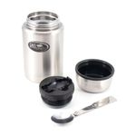 Термос для еды &quot;Биосталь&quot; с ложкой, 0,5 л/12/