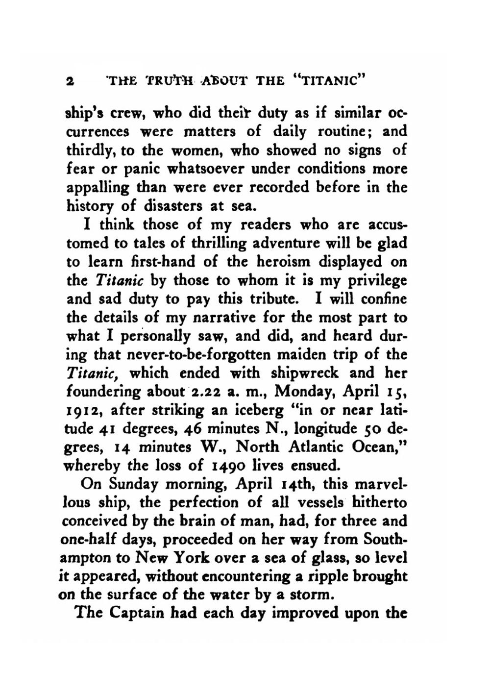 The Truth About the Titanic. Sixteen illustrations | Colonel Archibald Gracie