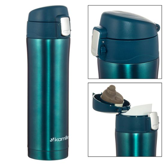 Термокружка 450 мл. из нержавеющей стали Kamille KM-2088