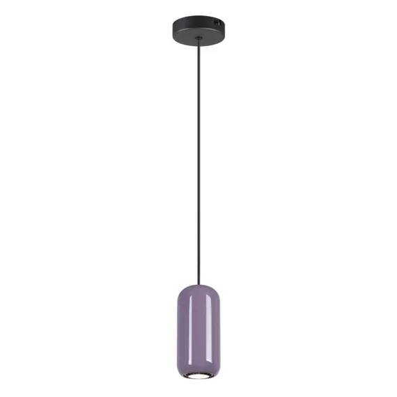 5053/1 PENDANT ODL24 447 черный/сиреневый/металл Подвес GU10 LED 4W OVALI