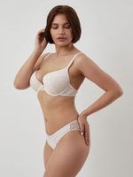 Шелковистые трусы-бразилиана Grace (Размер: S) (Цвет: черный)