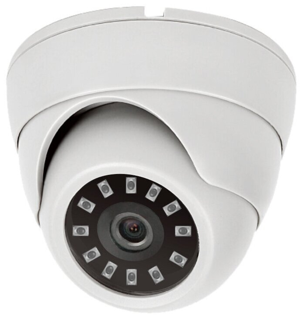 Видеокамера купольная SARMATT SR-D500F36IRH, 5MP, AHD/CVI/TVI/CVBS, ИК-подсветка 20 м