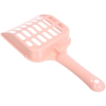 Лоток - туалет для кошек с совком «ЧИСТЫЕ ЛАПКИ», цвет пудровый, 38*28.5*10см (пакет)