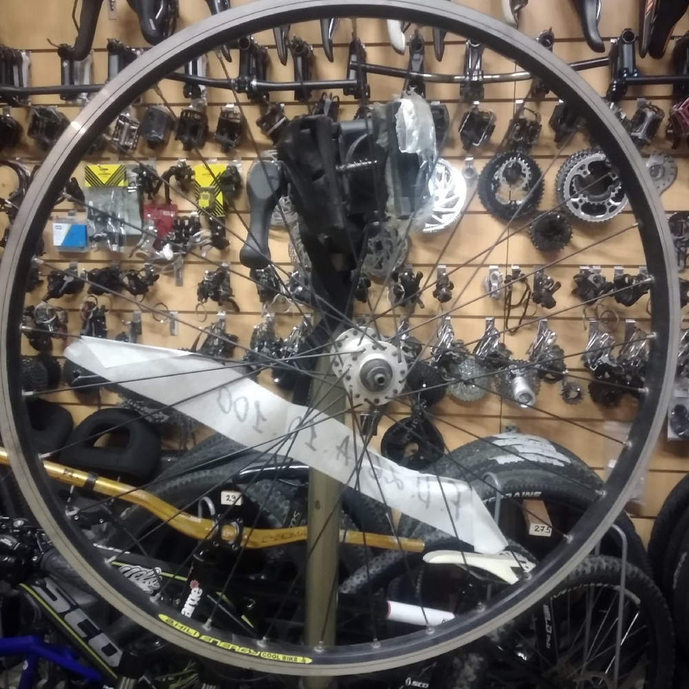 Переднее колесо 26" Hili energy Shimano HB-M495 10x100