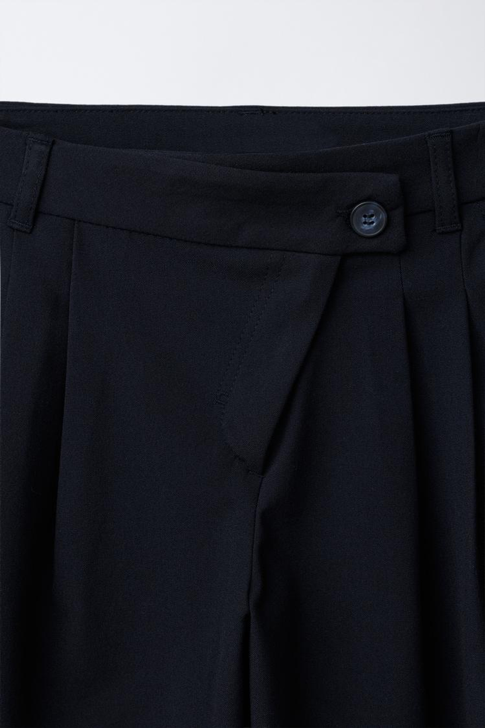 ZARA БРЮКИ-БАЛЛОНЫ SASTRE, МОРСКОЙ СИНИЙ