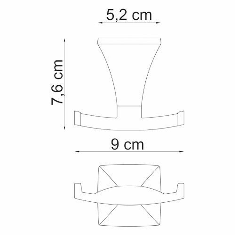 Wern K-2523D Крючок двойной