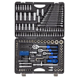 Набор инструментов 216пр. 1/4'', 3/8'', 1/2''(6гр.)(4-32мм)(NEW) Forsage F-38841(38841-5)