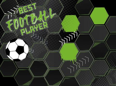 Настольное покрытие для лепки 430/320 "Планета футбола" (Пчёлка)