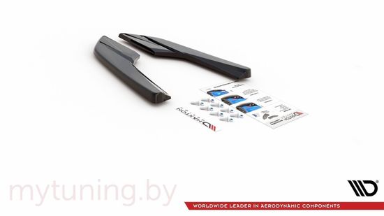 Сплиттеры бампера заднего боковые для AUDI S3 8V Sedan (16-20)